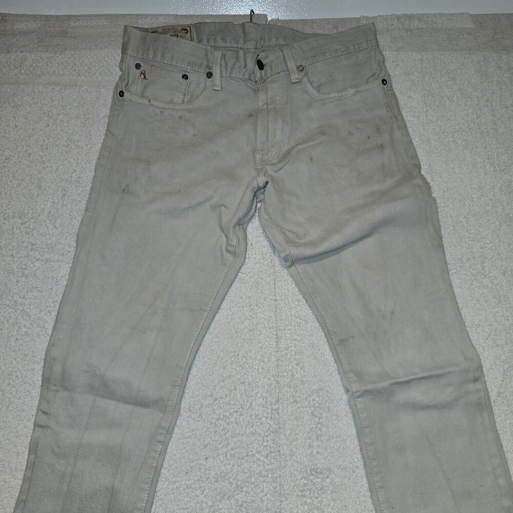 Polo Ralph Lauren Authentic Dungarees Jeans Men’s 32 x 32 beige